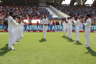 Ind vs Eng pink ball test day 1 - tea