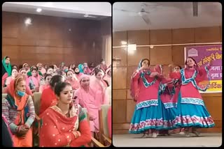 Language and Culture Department organized district level folk dance competition