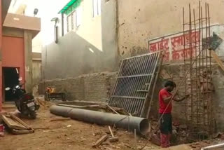 water pipeline laid in mehrauli by MLA Naresh Yadav