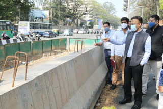 administrator Gaurav Gupta did Inspection of Signal Free Corridor Works