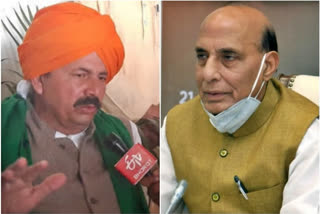 'Caged parrot' Rajnath Singh could resolve impasse if allowed to talk to farmers: Naresh Tikait