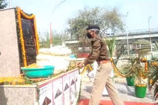 First memorial built in Kakrola in memory of martyrs of Fire Service