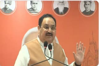 jp nadda kolkata visit