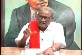 CPI senior leader Tha pandian health condition is critical