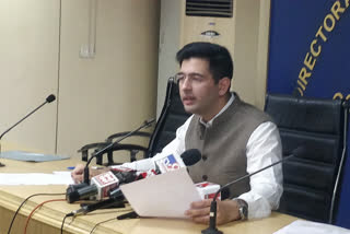 raghav chadha said that there may be water crises in delhi