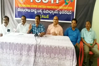 ts teachers federation demand Graduates must vote for professor nageshwar jayanthi reddy