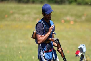 भारतीय निशानेबाज अंगद वीर सिंह बाजवा