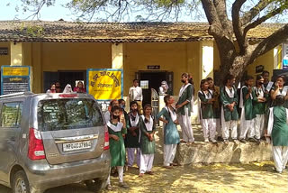 poisonous snake of 5 feet tall cobra  found in school