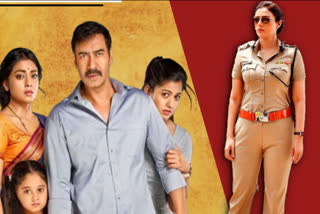 ajay debgn and tabbu in drishyam 2