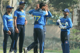 bengal team lose in vijay hazare match against saurastra