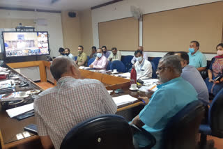 Sakala service, Sakala week celebration, Sakala service news, Minister Suresh kumar video conference, Minister Suresh kumar video conference with All district collectors, ಸಕಾಲ ಸೇವೆ, ಸಕಾಲ ಸೇವೆ ಸುದ್ದಿ, ಸಕಾಲ ಸಪ್ತಾಹ ಆಚರಣೆ, ಸಚಿವ ಸುರೇಶ್​ ಕುಮಾರ್​ ವಿಡಿಯೋ ಕಾನ್ಫೆರೆನ್ಸ್, ಎಲ್ಲ ಜಿಲ್ಲಾಧಿಕಾರಿಗಳೊಂದಿಗೆ ಸಚಿವ ಸುರೇಶ್​ ಕುಮಾರ್​ ವಿಡಿಯೋ ಕಾನ್ಫೆರೆನ್ಸ್,