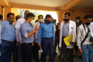 Health Department Secretary General KK Son visits Dhanbad