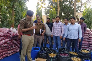 Police arrested four smugglers with illegal liquor equipment worth crores of rupees