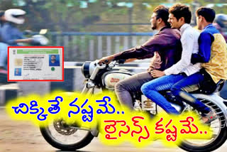 traffic police serious action on while traffic rules violation in telangana