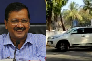 Kejriwal arrives in Surat, to hold road show