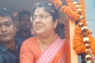 west bengal assembly election 2021: locket chatterjee attacks mamata banerjee at bjp paribartan yatra at pandua