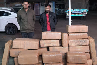 250 kg ganja recovered from siliguri, 2 arrested