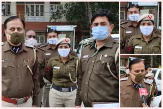 south campus police vaccinated in charak palika hospital