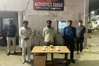 Narcotics team arrested three accused in car theft case of Soutj