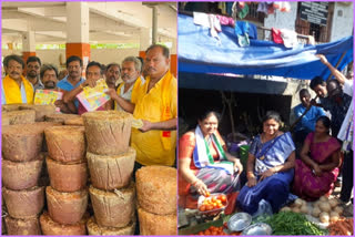 municipal election campaign in anakapalle