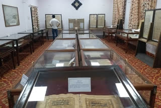 book exhibition on ali day in maulana azad library aligarh