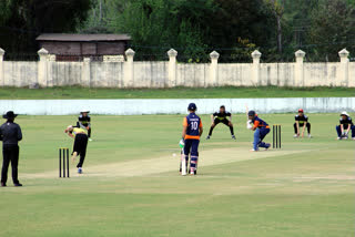 Mandi team won in one day match by 34 run