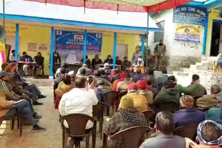 kishtwar: block diwas program held in sub division block