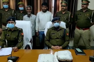 अमरोहा में हुए डबल मर्डर केस का पुलिस ने 36 घंटे में किया खुलासा