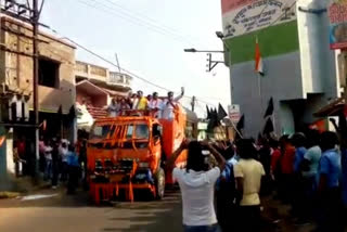 TMC showed black flag, Babul Supriyo said TMC flag is black