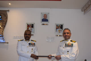 Commodore Mahadevu Goverdhan Raju takes over as Naval Officer-In-Charge Andhra Pradesh