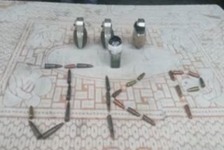 ammunition recovered near loc mendar of poonch in jammu and kashmir