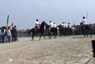 Horse racing competition in Muzaffarpur