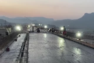 polavaram project spill way bridge construction completed in record time