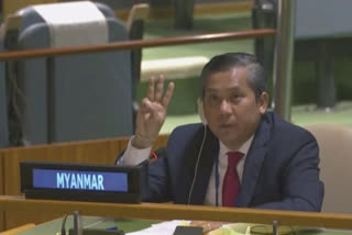 Myanmar’s UN envoy dramatically opposes coup in his country