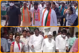 muncipal election campaign in vijayawada by bjp and janasena