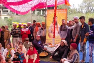 Birth anniversary of Sant Ravidas celebrated in Kangra