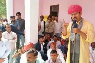 सांसद ने किया सामुदायिक भवन का लोकार्पण , Rajyavardhan Singh Rathore