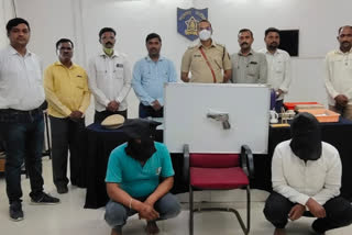 pistol was seized for the third time in a row in Parbhani