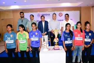 ODISHA WOMENS LEAGUE JERSEY LAUNCH CEREMONY HELD TODAY AT KALINGA STADIUM