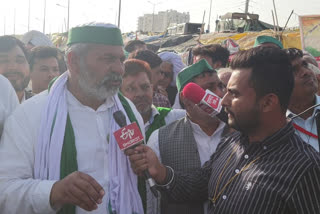 Ghazipur border farmers protest  opposition parties support of farmers protest  farmers leader rakesh tikait  farmers protest at singhu border  किसानों की महापंचायतें  किसान नेता राकेश टिकैत  आंदोलनकारी किसानों की महापंचायतें