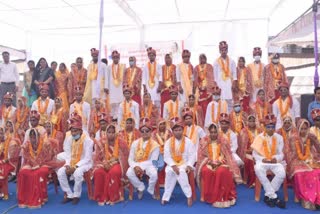 129 couples got married under mukhyamantri kanya vivah yojana