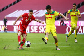 lewandowski with goal news  bayer with win news  ലെവന്‍ഡോവ്‌സ്‌കിക്ക് ഗോള്‍ വാര്‍ത്ത  ബയേണിന് ജയം വാര്‍ത്ത