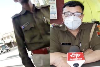 viral video  kota news  कोटा न्यूज  रिश्वत मांगने का मामला  रिश्वत मांगने वाला कांस्टेबल  Bribery case  Bribe constable