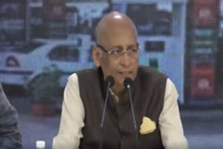 Congress senior spokesperson Abhishek Manu Singhvi