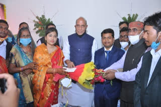 Rajnath Singh graces wedding ceremony of doctor whose education he had financed
