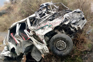 two killed two injured seriously in Ramban road accident