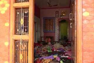 The girl's relatives destroyed boy's relatives home
