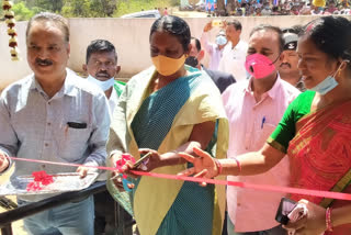 minister of women and child development inaugurated model nanda ghar in chaibasa