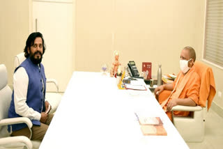 Ravi Kishan meets Yogi Adityanath over UP film city project