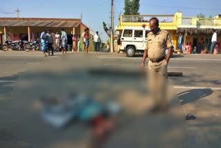 woman-dies-after-being-hit-bus-chikballapura-news